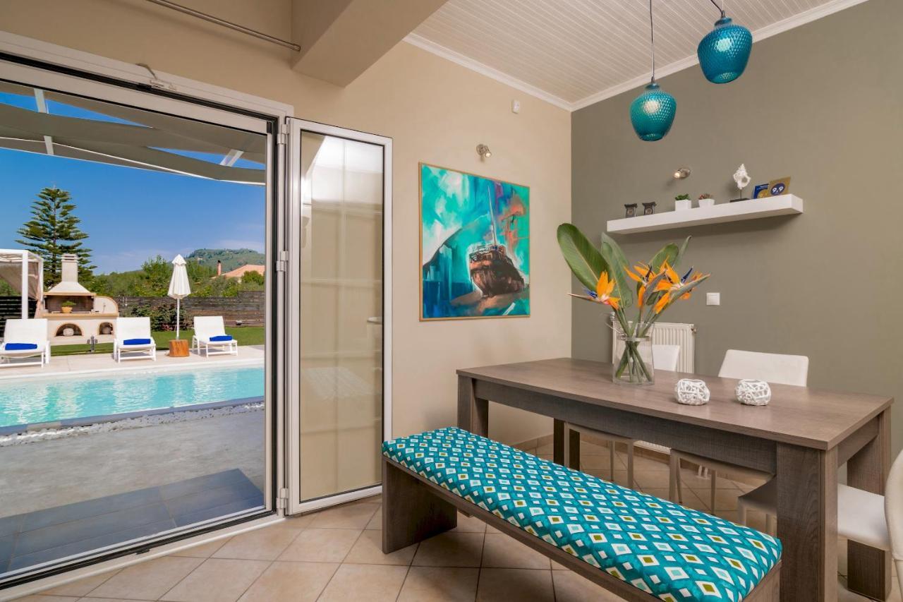 Madini Luxury Villa With Private Heated Pool Vanato Exterior foto