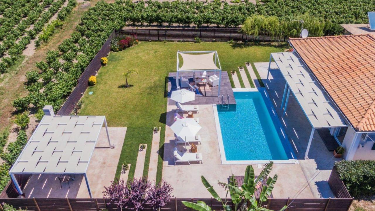 Madini Luxury Villa With Private Heated Pool Vanato Exterior foto